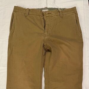 Mens  34X30 Gap Khakis Y2K  Loose Boot Fit Industrial Standard NWT Distressed